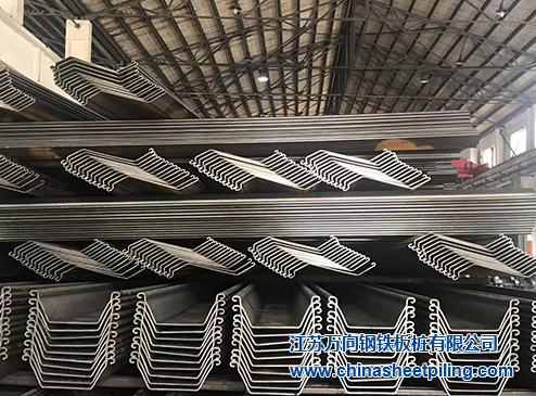 Steel sheet pile manufacturer's construction process